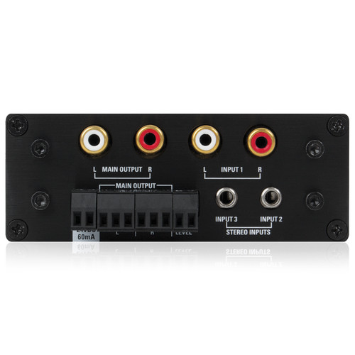 AtlasIED TSD-MIX32RL 3x2 Stereo Line Mixer with Remote Level