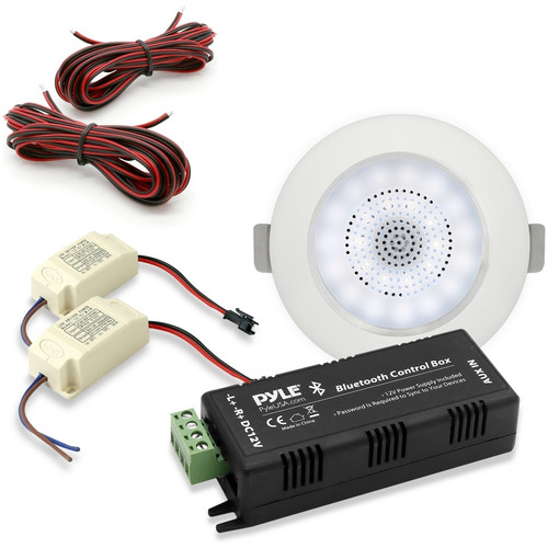 Pyle Audio PDIC4CBTL4B 4" Bluetooth Ceiling and Wall Speaker Kit