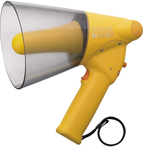 TOA ER-1206W Splash Proof Handheld Megaphone with Whistle