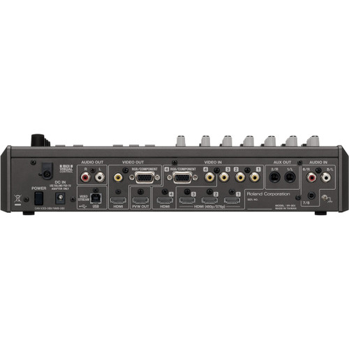 Roland VR-3EX AV Mixer with Built-in USB Port for Web Streaming and Recording (Discontinued)
