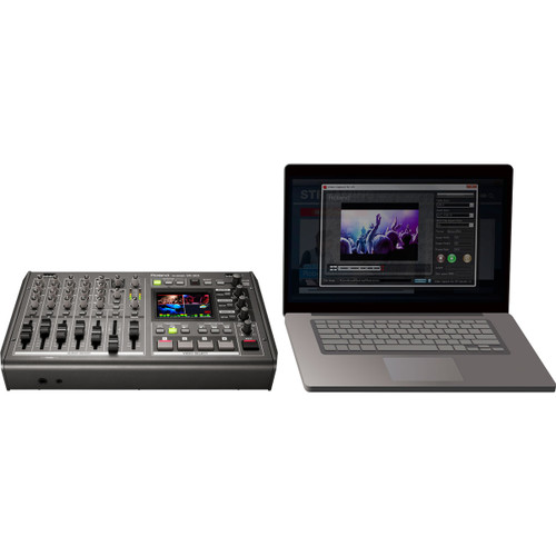 Roland VR-3EX AV Mixer with Built-in USB Port for Web Streaming and Recording (Discontinued)