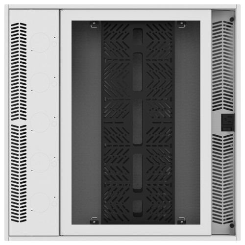 AtlasIED CR222P-NR 2' x 2' Ceiling-Mount 2U Standard-Width Equipment Rack with AC Power Pack and Pole Adapter