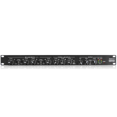 Whirlwind Mix-7 Stereo Contractor Mixer 