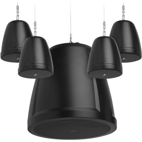 Open Architecture Ceiling Sound System with QSC Pendant Speakers - Up to 1800 SF