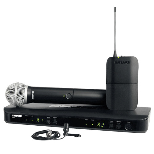 Corporate Event Sound System with Bose S1 Pro+ Bluetooth Streaming, Dual Wireless Mics and Mini-Adjustable Speaker Stand