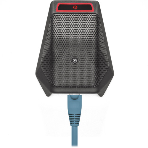 Audio-Technica ATND971a Cardioid Condenser Boundary Microphone with Dante Network Output