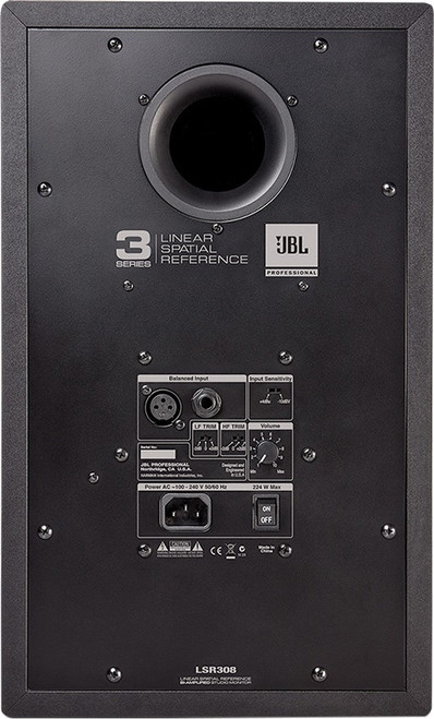 Classroom AV Powered Speaker Package with JBL LSR308 8" Monitors and Wall Brackets (Discontinued)