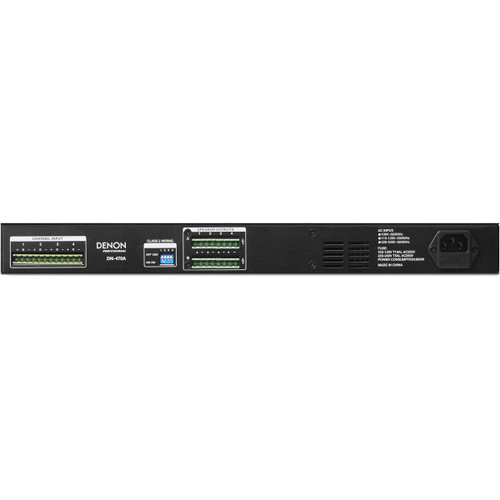 Denon Professional DN-470A 4-Channel 70V/100V Amplifier (Discontinued)