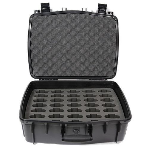 Williams AV CCS 056 35 Large Water Resistant Carry Case with 35 Slots for Body Packs