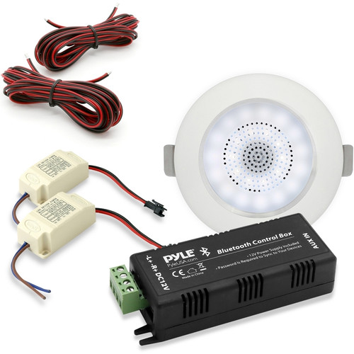Pyle Audio PDICBTL3F 3" Bluetooth Ceiling and Wall Speaker Kit (Discontinued)