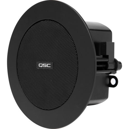 QSC AcousticDesign Series AD-C.SAT Ceiling Mount Satellite Speaker System with Subwoofer - Black