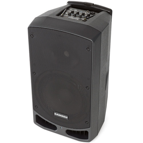 Portable Church Sound System with Samson Bluetooth PA System and 2 Wireless Handheld Microphones