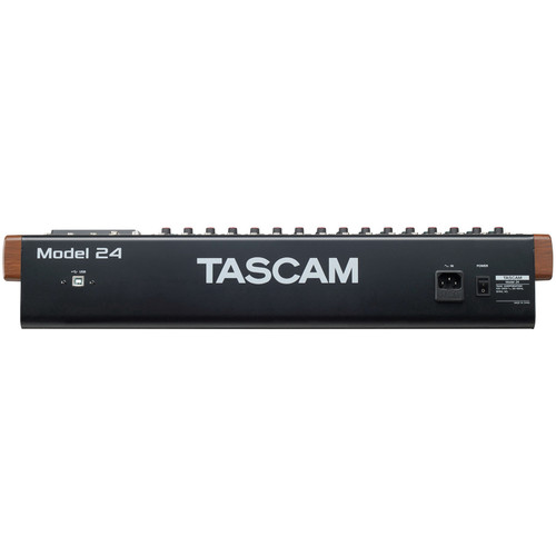 Tascam Model 24 Mixer 24-Channel Multitrack Recorder 22-Channel Analog Mixer with 24-in/22-out USB Audio Interface