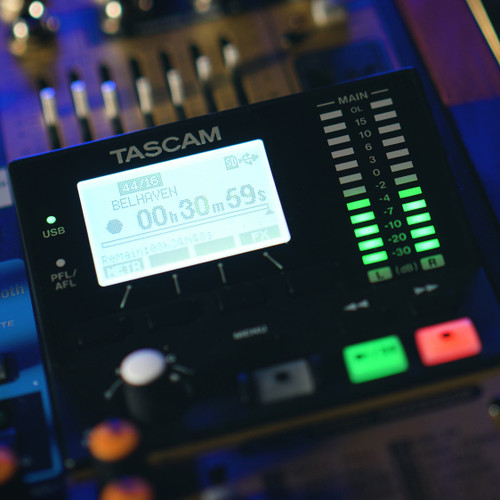Tascam Model 24 Mixer 24-Channel Multitrack Recorder 22-Channel Analog Mixer with 24-in/22-out USB Audio Interface