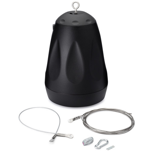 Pure Resonance Audio PD4 4" 2-Way Open-Ceiling Pendant Mount Loudspeaker - Black
