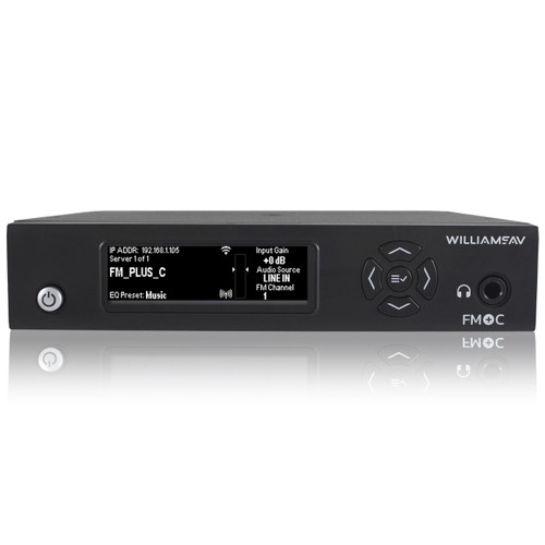 Williams AV FM+ 558-24 Large Area Assistive Listening System for Dual FM and Wi-Fi Transmission (24 Receivers)