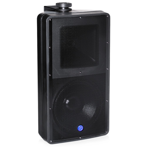 All-Weather Outdoor Oceanfront Restaurant and Bar Sound System with 12 Surface Mount Speakers and Bluetooth Media Player