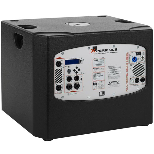 Atlas Sound ALS-XS22 Single 12" Powered Subwoofer with 1500W Integrated Amplifier (Discontinued)
