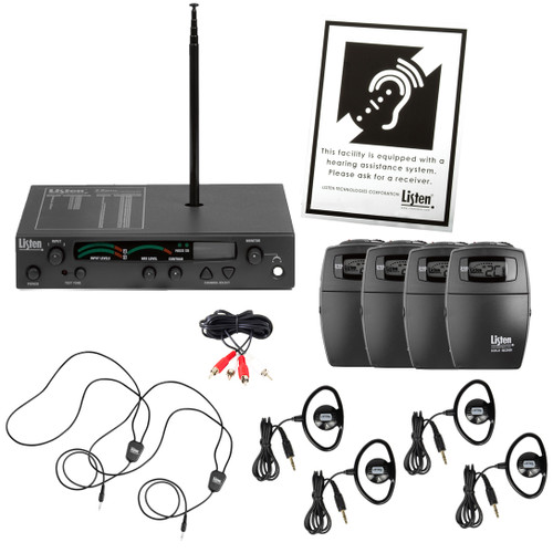 Listen Tech LS-47-216 Listen Premiere Level I Stationary RF System (216 MHz) (Discontinued)