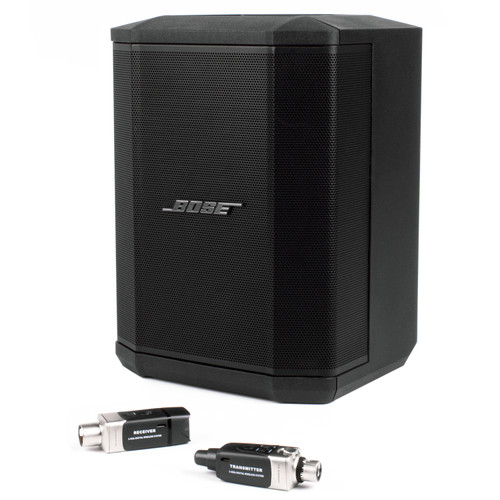 Bose S1 Pro+ with Plug-On Dongle for Handheld Mics High Resolution 24-bit/48kbps Audio