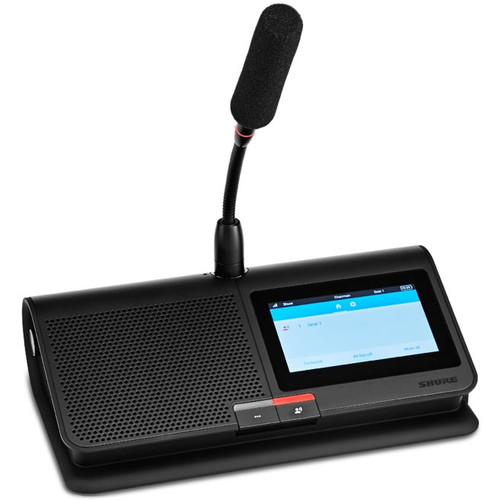 Shure Microflex MXC406/MS 6" Gooseneck Conference Microphone with Mini-Shotgun