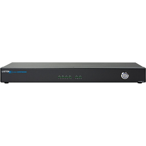 Listen Tech LW-200P-12 Listen Everywhere 12-Channel Server (Discontinued)