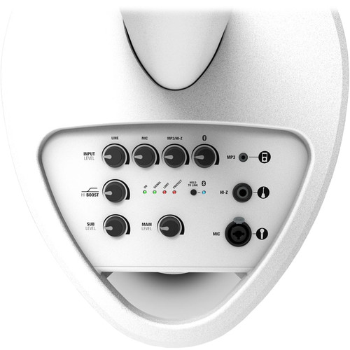 LD Systems MAUI 5 W Portable Bluetooth Column PA System with Mixer - White