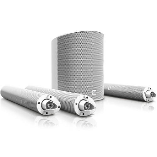 LD Systems MAUI 5 W Portable Bluetooth Column PA System with Mixer - White