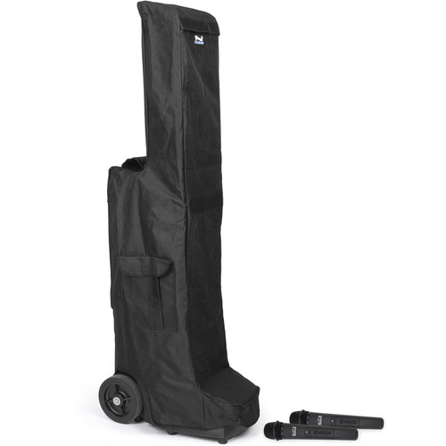 Anchor Audio Bigfoot Portable Emergency PA System with Mesh Front Weatherproof Cover, Bluetooth and 2 Wireless Handheld Microphones