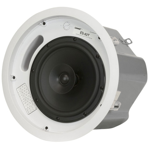Lowell ES-82T 8" 120W In-Ceiling Speakers (Pair)