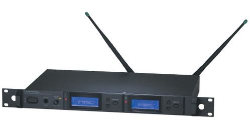 Audio-Technica AEW-5255a Dual Wireless Microphone System with Two Cardioid Condenser Microphones (Discontinued)