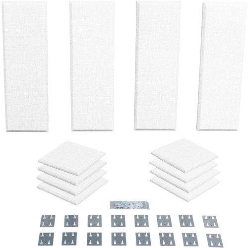 Primacoustic London 8 Panel Room Kit - White (Paintable)