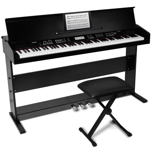 Alesis Virtue 88-Key Digital Piano with Stand and Adjustable Bench (Discontinued)