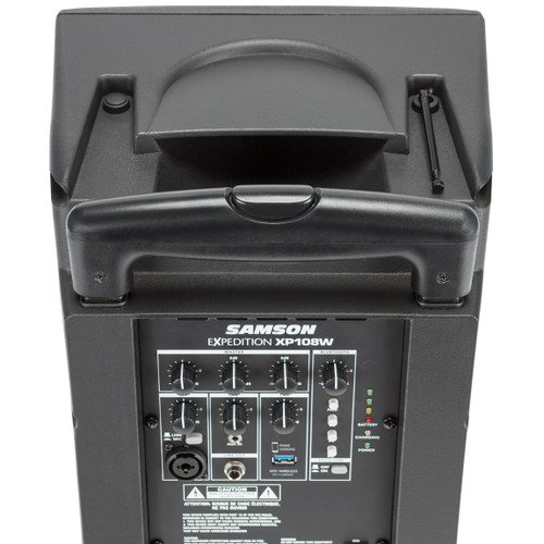 Samson Expedition XP108w Rechargeable Portable PA with Handheld Wireless System and Bluetooth (Discontinued)