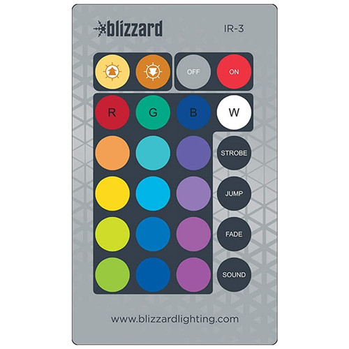 Blizzard Lighting LB Hex Unplugged 6W 6-in-1 Battery Powered RGBAW+UV LED PAR