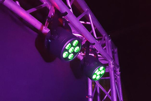 Blizzard Lighting LB Hex Unplugged 6W 6-in-1 Battery Powered RGBAW+UV LED PAR