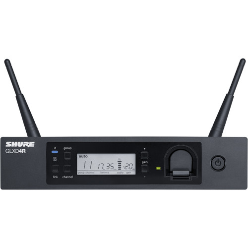 Shure GLXD14R/MX153 Rackmount Digital Wireless Headworn Microphone System (Discontinued)
