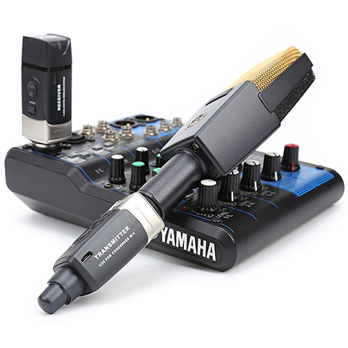 Xvive U3C 2.4 GHz Digital Wireless Microphone System Plug-On Dongle for Condenser Mics High Resolution 24-bit/48kbps Audio