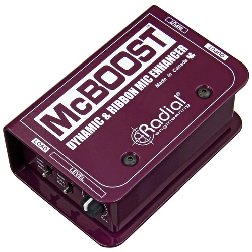 Radial mic booster