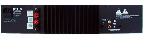 Rolls RA200 2-Channel 100 Watts/RMS Channel @ 4 Ohms Power Amplifier (Discontinued)