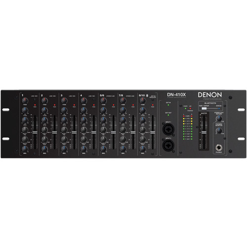 Football Stadium Sound System with 4 Peavey Pole Mountable Loudspeakers, Bluetooth Mixer and Wireless Microphone