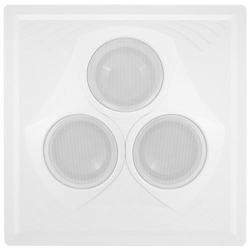 Small Conference Room Sound System with a VCA8 Vector Ceiling Speaker Array and MA120BT 120W Bluetooth Mixer Amplifier