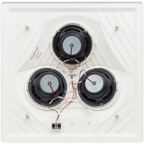 Small Conference Room Sound System with a VCA8 Vector Ceiling Speaker Array and MA120BT 120W Bluetooth Mixer Amplifier