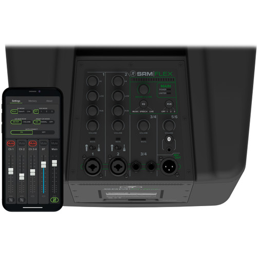 Mackie SRM-Flex 1300W Portable Bluetooth Column PA System with 10" Subwoofer