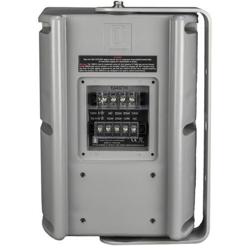 One Systems 104.STH 2-Way 4.5" Direct Weather Loudspeaker