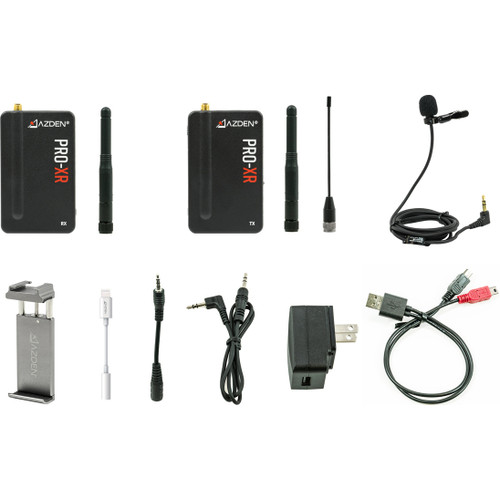 Azden PRO-XR 2.4 GHz Wireless Camera Microphone System