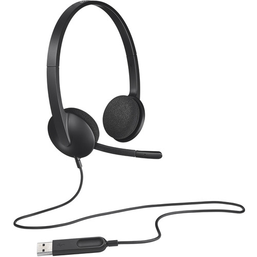 Logitech H340 USB Computer Headset with Digital Audio
