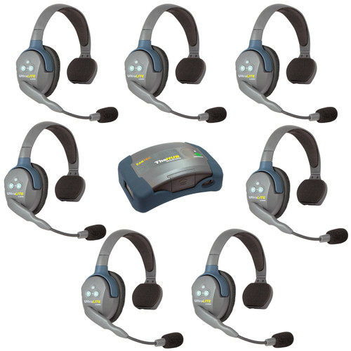 Eartec HUB7S UltraLITE 7 Person Wireless Headset System with Hub and Case (Single) (Discontinued)