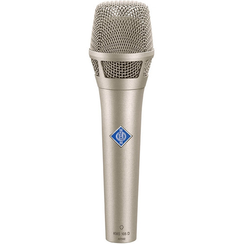 Neumann KMS 105 D Digital Supercardioid Vocal Handheld Microphone - Nickel (Discontinued)