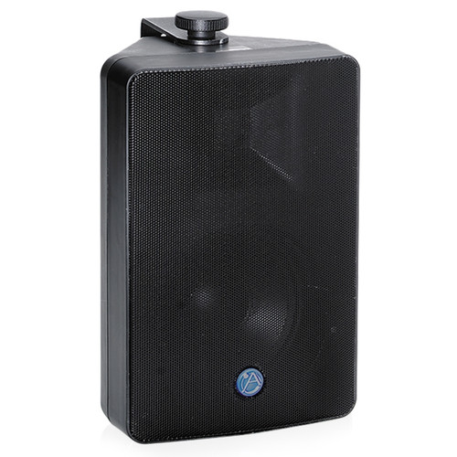 Warehouse Sound System with 2 AtlasIED SM52T All-Weather Speakers, 60W Bluetooth Mixer Amplifier and Push-To-Talk Handheld Mic